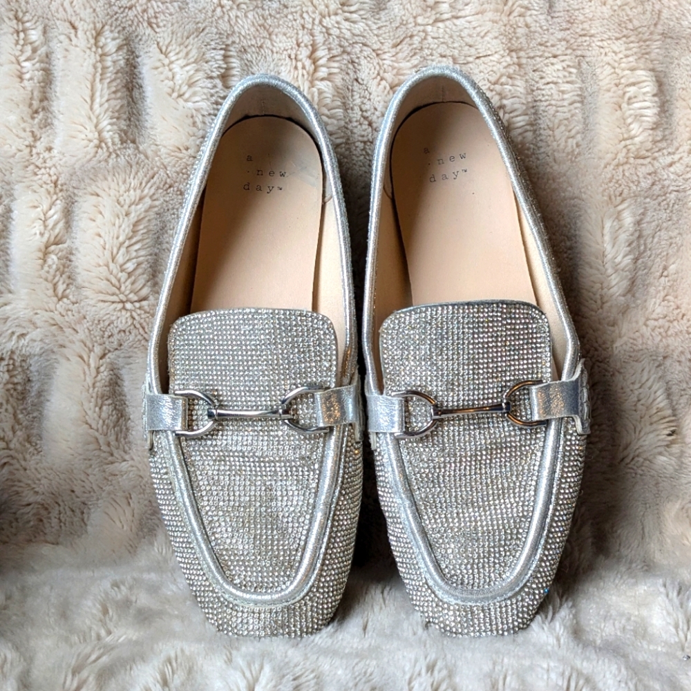 Rhinestone Loafers